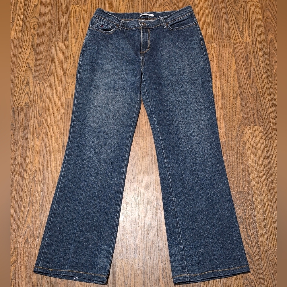 Vintage Tommy Hilfiger Bootcut Jeans Womens 12 M (W32) Made in Canada Mid Rise